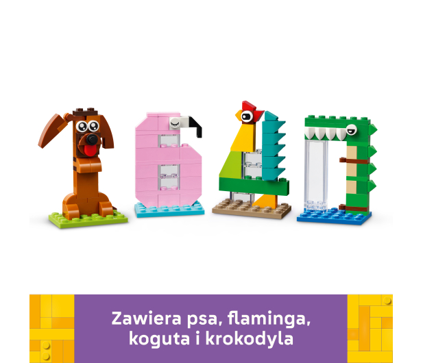 LEGO ICONIC 40807 Urodzinowe cyferki - 1529757 - zdjęcie 7